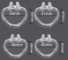 FAAK - Long Bird Chastity Cage - Clear photo-7