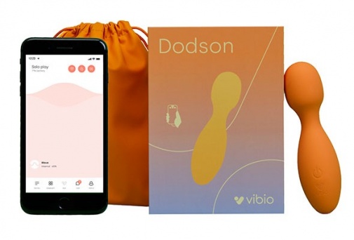Vibio - Dodson App-Controlled Mini Wand - Orange photo