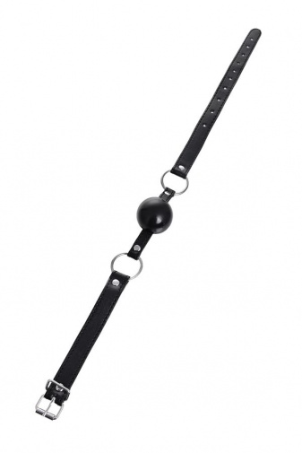 Anonymo - Ball Soft Gag - Black photo