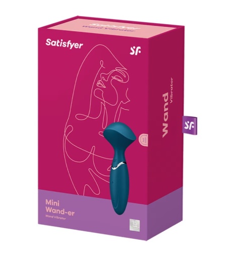 Satisfyer - 迷你奇蹟按摩棒 - 藍色 照片