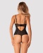 Obsessive - Serena Love Crotchless Teddy - Black - M/L photo-6