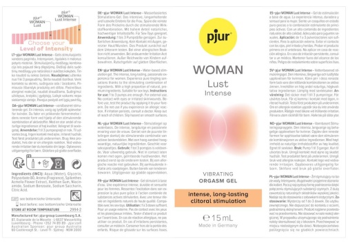 Pjur - 女性激烈情慾高潮精華 - 20ml 照片
