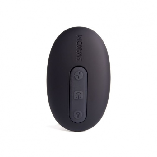 SVAKOM - Primo Remote Control Heating Anal Vibrator - Black photo