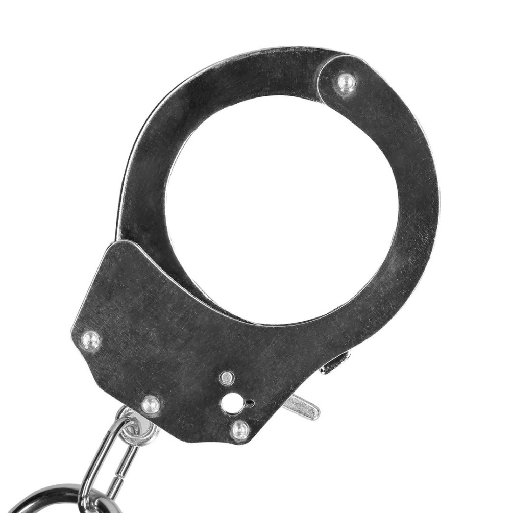 Would you like to take control during your BDSM play? This S... Ouch - Spreader Bar w Cuffs - Silver photo-3