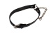 Chisa - Heart Collar w Chain - Black photo-4