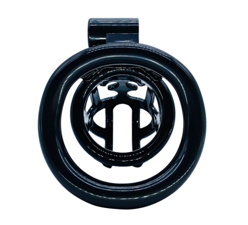 FAAK - Resin Chastity Cage 97 - Black photo