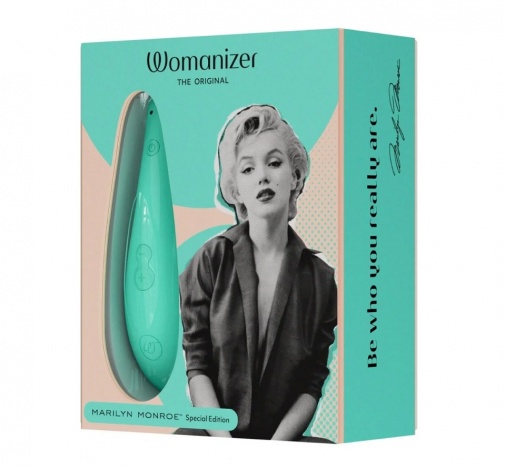 Womanizer - 玛丽莲·梦露 经典第2代 阴蒂吸啜器 - 薄荷绿 照片