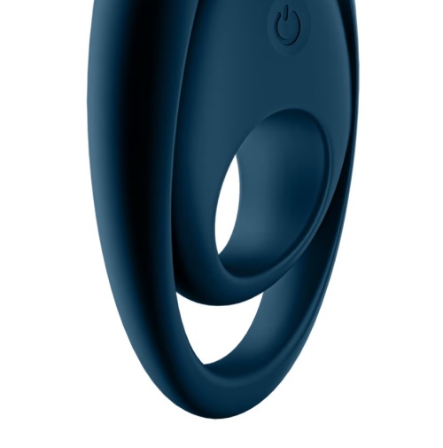 Satisfyer - Glorious Duo Vibro Ring - Dark Blue photo