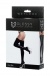 Glossy - Eliza Wetlook Stockings - Black - M photo-4