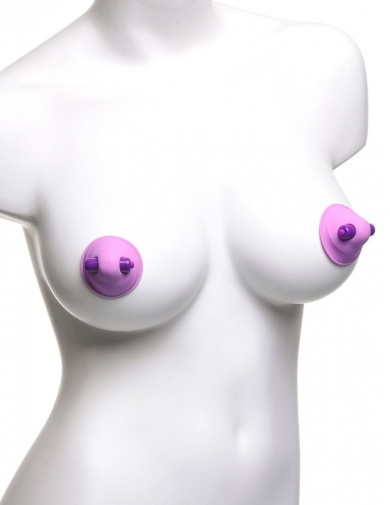 Fetish Fantasy - 女用乳頭吸啜震動器 - 紫色 照片