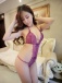 SB - Mini Lace Teddy - Purple photo-4