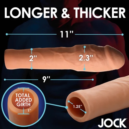 Jock - 2" Extra Thick Sleeve - Flesh photo