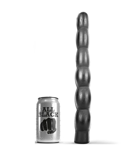 All Black - 六重假陽具 32cm - 黑色 照片