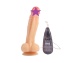 Chisa - 7.8" Vibro Dildo #02 w Remote - Flesh photo-2