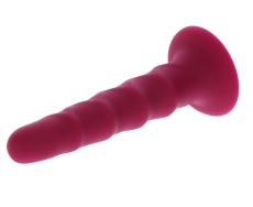 ToyJoy - 罗纹假阳具 - 红色 照片
