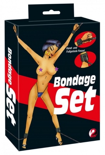 You2Toys - Fessel Bondage Set - Black photo