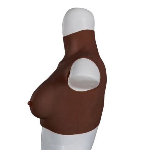 XX-Dreamstoys - 超逼真乳房 细码 - 黑色 照片