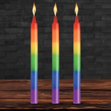 Master Series - Pride Candles Set 3 pcs - Rainbow photo