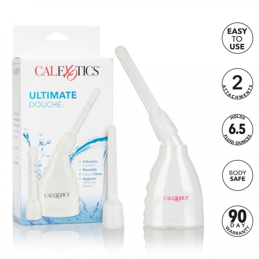 Feel the energy and put seismic pleasure in the palm of your... CEN - Ultimate Douche - Clear photo-6