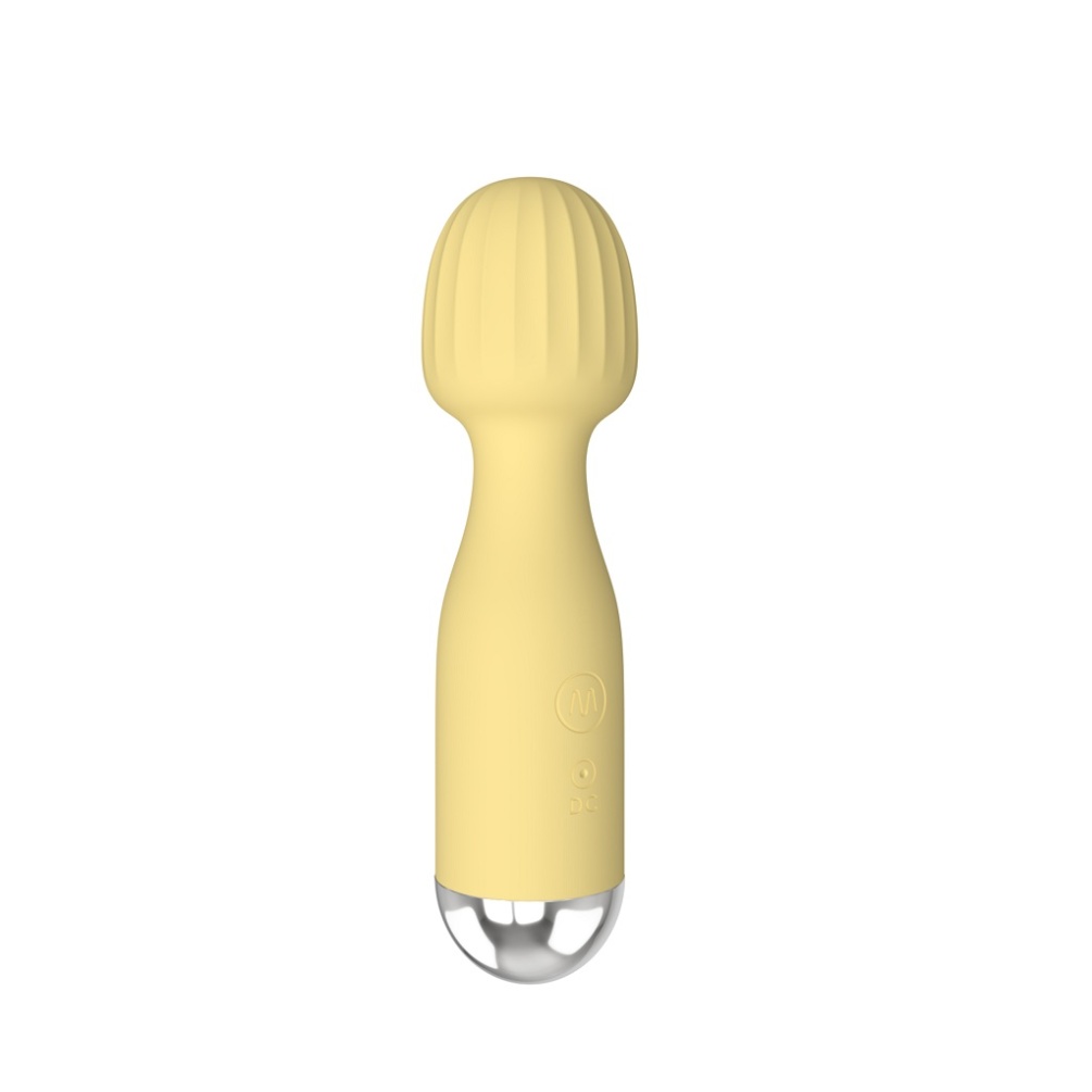 Mini massager with 10 kinds of vibration
Rechargeable li-ba... Secwell - Mini Wand Massager - Yellow photo-3