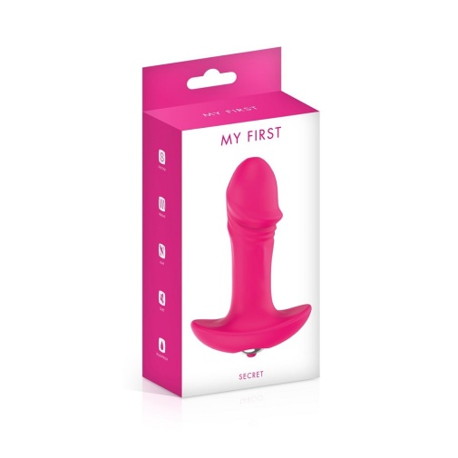 My First - Secret Vibro Plug - Pink photo