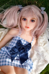 Kitty Mini Realistic Sex Doll, Small Breasts, Ultra Soft TPE 70 cm (2'3 ft)  photo