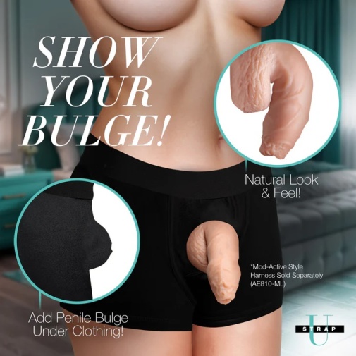 Strap U - 5.1" Uncut Packer Dildo - Light 照片