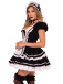 Leg Avenue - Maid to Flirt Costume - Black - L photo-4