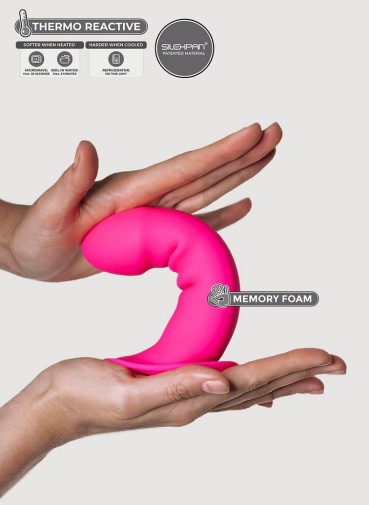 Adrien Lastic - 6.6'' Silicone Dildo - Red photo