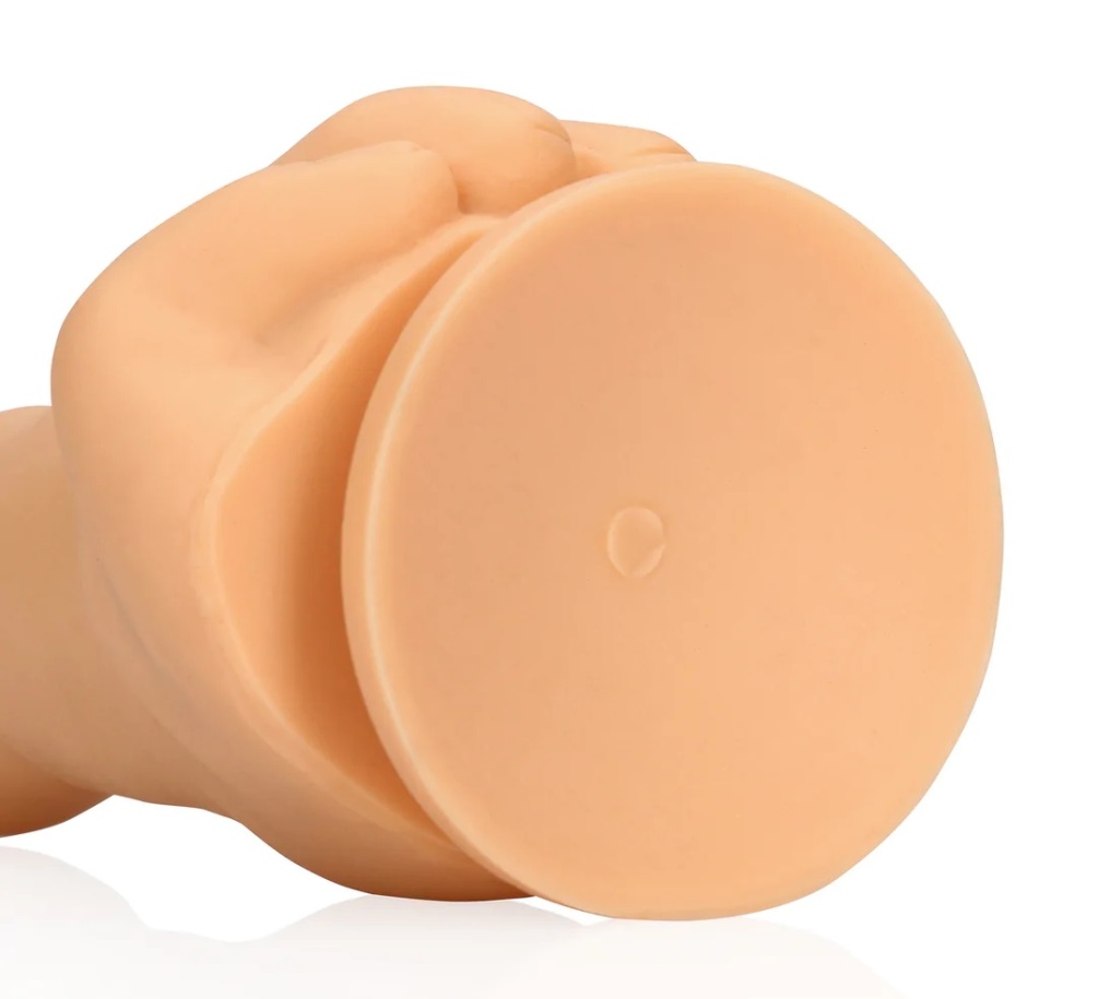 Up yours! This dildo is a hilarious gift ideal for parties o... S-Line - Up Yours Finger Plug - Flesh photo-8