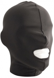 Mister B - Lycra Hood Mouth Open - Black photo