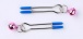 MT - Tail Plug w Ears, Collar & Clamps - Pink/Blue photo-4