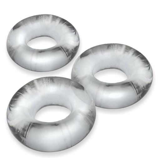 Oxballs - Fat Willy Cockring 3's Pack - Clear 照片