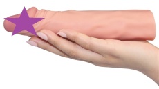 Lovetoy - X-Tender Penis Sleeve 7.5" - Flesh photo