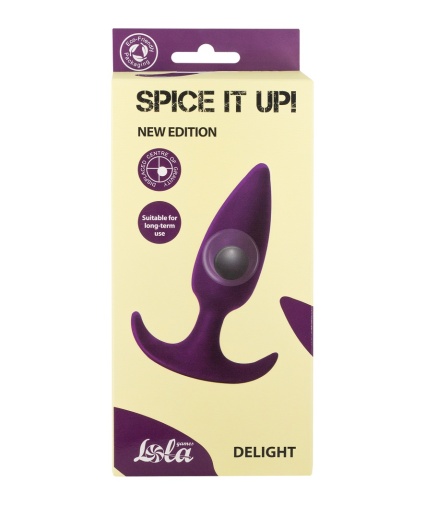 Lola Games - Spice It Up Delight 后庭肛塞 - 紫色 照片