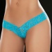 Mapale - 93 Lace Thong - Turquoise - S photo