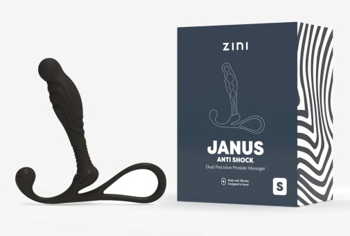 Zini - Janus 抗冲击前列腺按摩器 细码 - 黑色 照片
