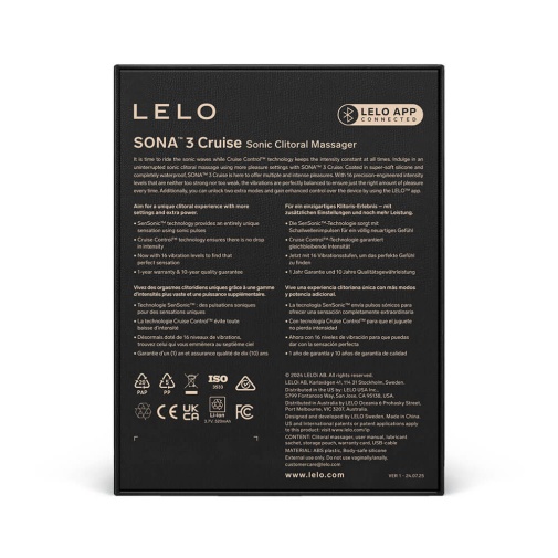 Lelo - Sona 3 Cruise Clitoris Massager - Soft Pink 照片