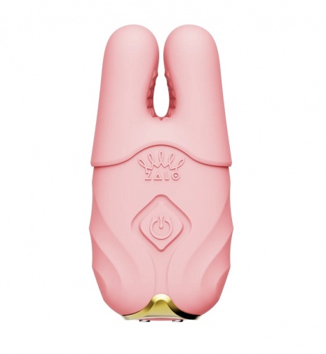 Zalo - Nave 可APP遥距控制乳头震动器 - 珊瑚粉色 照片