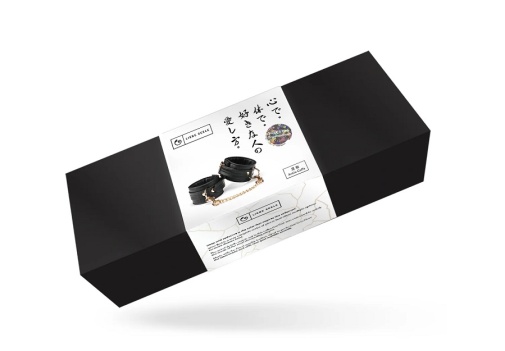 Liebe Seele - Organosilicon Ankle Cuffs - Black photo