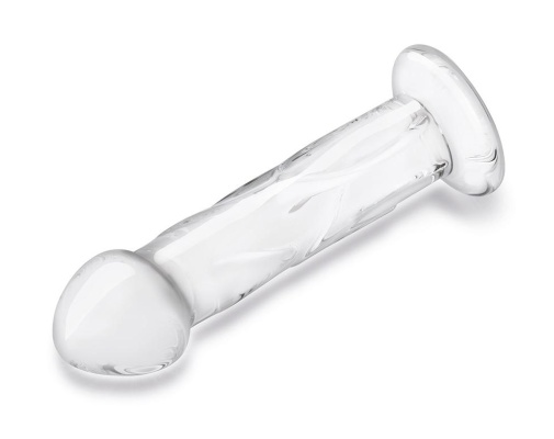 Glas - 6” 逼真靜脈彷真假陽具 照片