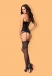 Obsessive - Ailay Corset & Thong - Black - S/M photo-4