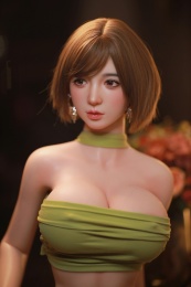 Fernanda Asian Realistic Sex Doll, Big Breasts, Ultra Soft Silicone 161 cm (5’3 ft)  photo