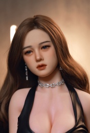 Aurora Asian Realistic Sex Doll, Large Breasts, Ultra Soft Silicone 157 cm (5’2 ft)  photo