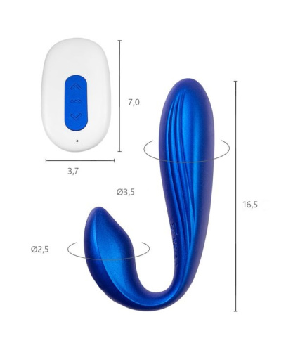 Leroina - Langou APP Couple Vibrator - Blue 照片
