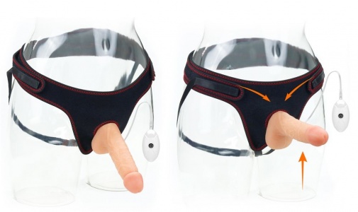 Lovetoy - 7" Vibro Easy Strapon Set photo