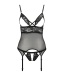 Passion - Diabolina Corset - Black - L/XL photo-5