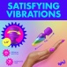 Bang! - Rainbow Mini Wand Vibrator 照片-8