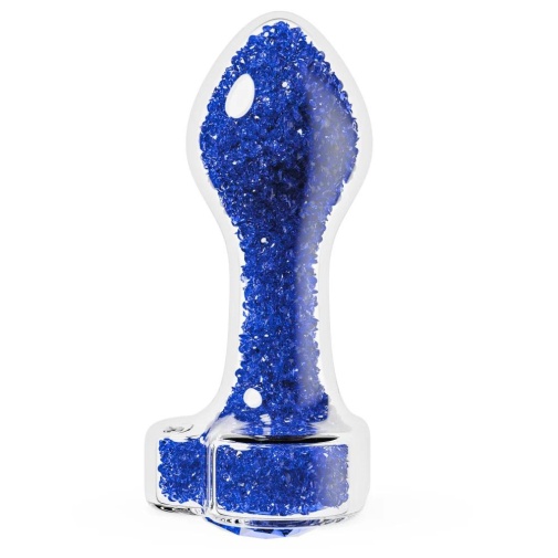 Oh My Gem - Prestige Butt Plug - Blue photo