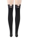 Ohyeah - Bow Tie Stockings - Black photo-4
